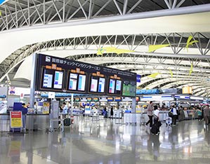 写真：関西国際空港