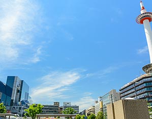 写真：京都市内（清水寺）