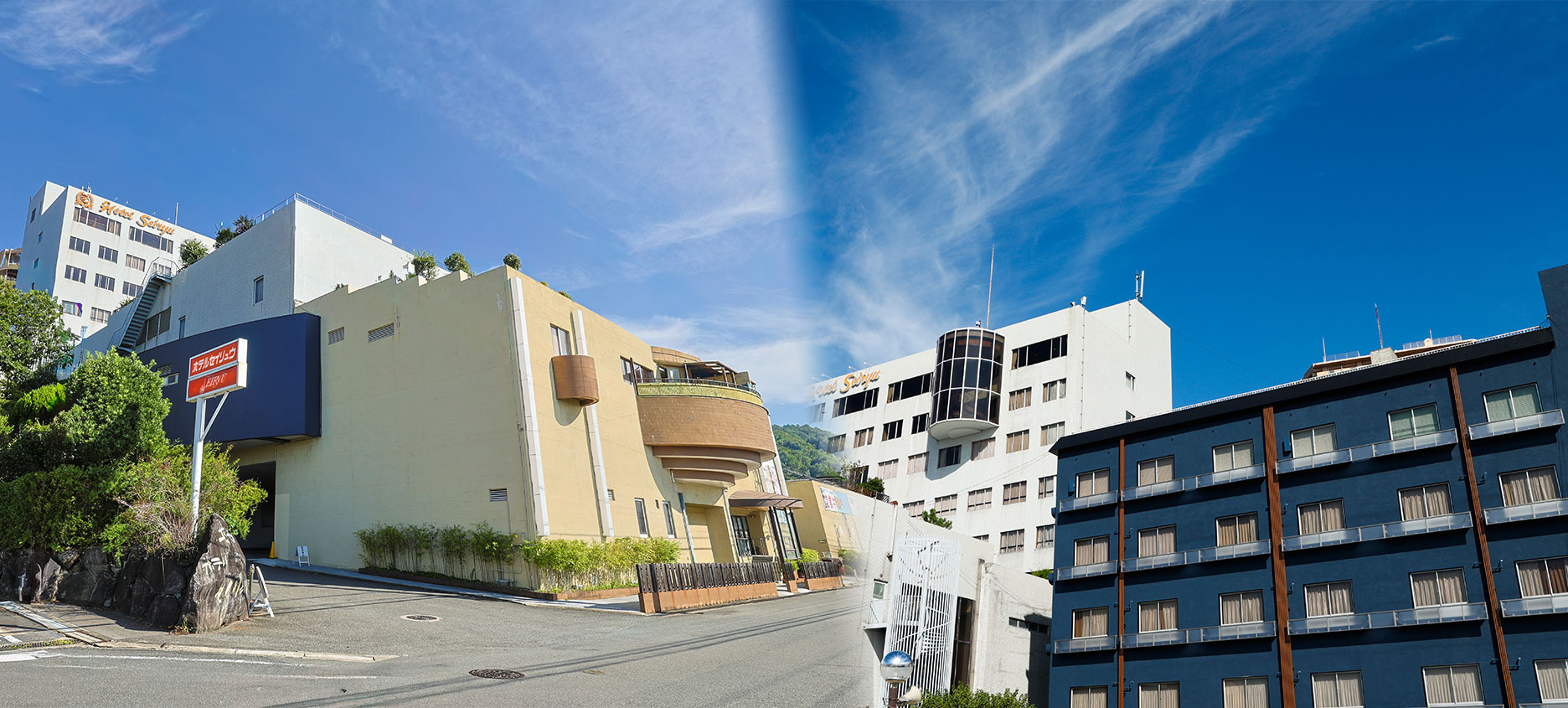 写真：外観北側・南側